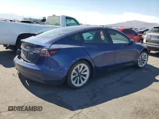 2022 Tesla Model 3 z VIN 5YJ3E1EA2NF144549, wystawiony jako Copart lot #52940385 z przebiegiem 102 161 mil mil oraz Czysty tytuł • Clean title. Historia ofert i sprzedaży dostępna na DreamBid. Obrazek 3.