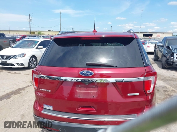 2018 Ford Explorer Limited z VIN 1FM5K7FH3JGC92656, wystawiony jako IAAI lot #42368902 z przebiegiem Nie podano mil oraz . Historia ofert i sprzedaży dostępna na DreamBid. Obrazek 16.