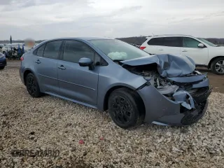 2021 Toyota Corolla LE with VIN 5YFEPMAEXMP204612, listed as a Copart auction lot 49215284 with 18,565 mi miles and Salvage Title. Bid and sale history available at DreamBid. Image 4.