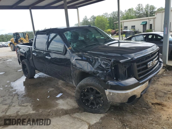 2012 GMC Sierra 1500 SLE with VIN 3GTP2VE73CG234077, listed as a Copart auction lot 53979795 with 170,272 mi miles and Salvage Title. Bid and sale history available at DreamBid. Image 4.