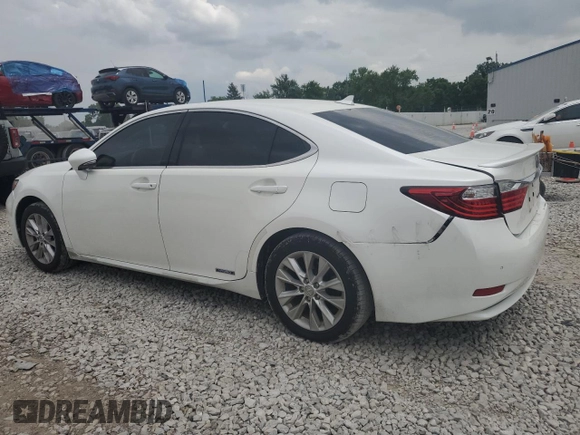 2014 Lexus ES 300h with VIN JTHBW1GG7E2049643, listed as a Copart auction lot 60874975 with 137,188 mi miles and Salvage title. Bid and sale history available at DreamBid. Image 2.