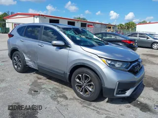 2020 Honda CR-V EX with VIN 7FARW1H50LE028712, listed as a IAAI auction lot 42516564 with 32,290 mi miles and . Bid and sale history available at DreamBid. Image 1.