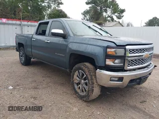 2014 Chevrolet Silverado 1500 LT with VIN 3GCUKREC3EG247129, listed as a IAAI auction lot 40817398 with 145,010 mi miles. Bid and sale history available at carsss.com. Image 1.