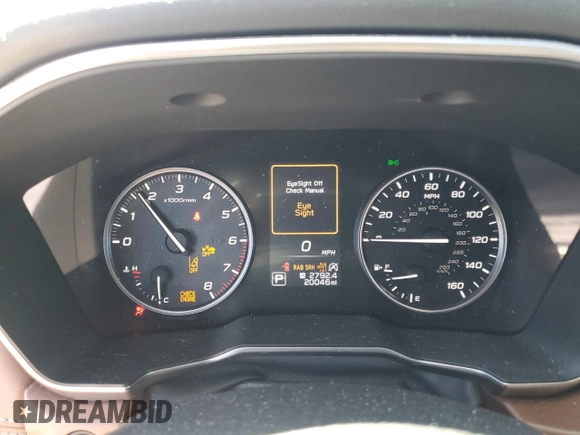 2023 Subaru Outback Touring XT with VIN 4S4BTGPD9P3114620, listed as a Copart auction lot 48761815 with 20,046 mi miles and Salvage title. Bid and sale history available at DreamBid. Image 9.