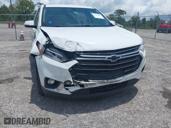 2018 Chevrolet Traverse LT Cloth with VIN 1GNERGKW0JJ185871, listed as a IAAI auction lot 42559907 with 110,722 mi miles and . Bid and sale history available at DreamBid. Image 17.