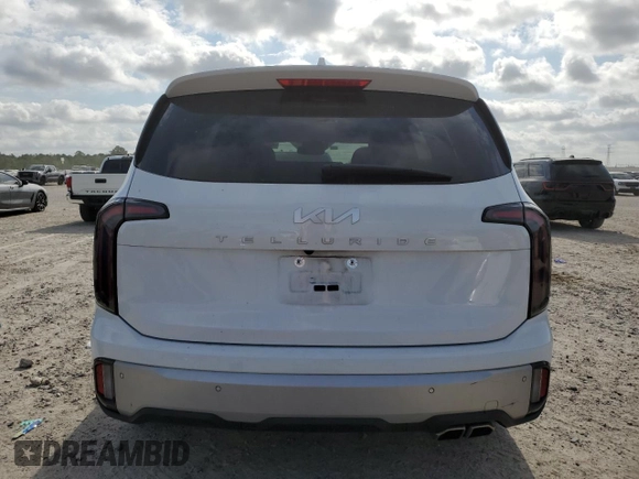 2024 Kia Telluride SX with VIN 5XYP54GC7RG427657, listed as a Copart auction lot 53308975 with Not provided miles and Salvage title. Bid and sale history available at DreamBid. Image 6.