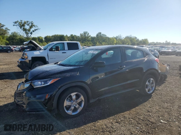 2021 Honda HR-V LX with VIN 3CZRU5H33MM734331, listed as a Copart auction lot 72170614 with 92,706 mi miles and Salvage Title. Bid and sale history available at carsss.com. Image 1.