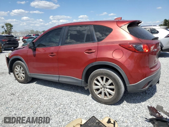 2013 Mazda CX-5 Sport with VIN JM3KE2BEXD0139032, listed as a Copart auction lot 55019325 with 108,555 mi miles and Salvage title. Bid and sale history available at DreamBid. Image 2.