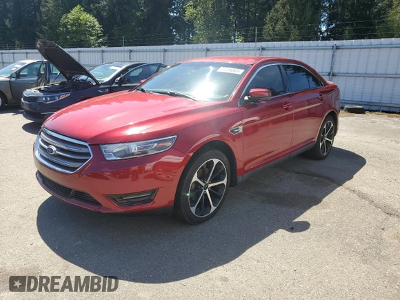 2015 Ford Taurus SEL with VIN 1FAHP2E89FG105442, listed as a Copart auction lot 54446805 with Not Provided miles and Salvage Title. Bid and sale history available at carsss.com. Image 1.