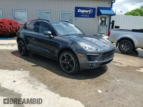2017 Porsche Macan S with VIN WP1AB2A59HLB15922, listed as a Copart auction lot 57080805 with 49,810 mi miles and Salvage title. Bid and sale history available at DreamBid. Image 15.