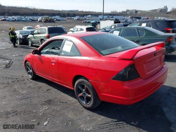 2001 Honda Civic EX with VIN 1HGEM22941L092569, listed as a IAAI auction lot 41520462 with 193,643 mi miles. Bid and sale history available at carsss.com. Image 3.