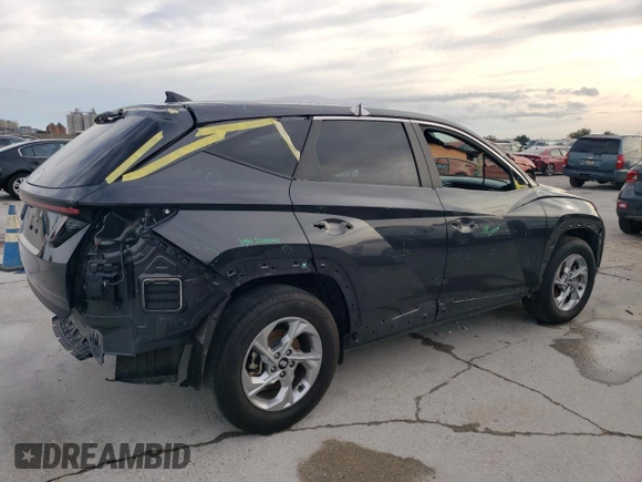 2023 Hyundai Tucson SEL with VIN 5NMJB3AEXPH198686, listed as a Copart auction lot 79963954 with 37,949 mi miles and Salvage Title. Bid and sale history available at carsss.com. Image 3.