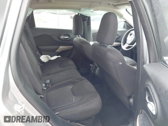 2017 Jeep Cherokee Latitude with VIN 1C4PJLCB0HW640731, listed as a IAAI auction lot 42327480 with 133,884 mi miles and . Bid and sale history available at DreamBid. Image 8.