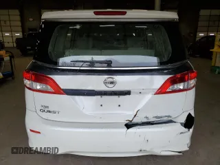 2013 Nissan Quest LE with VIN JN8AE2KP3D9071176, listed as a Copart auction lot 52512385 with 0 mi miles and Clean Title. Bid and sale history available at carsss.com. Image 6.