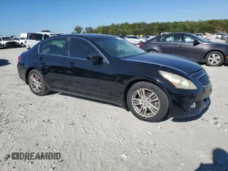 2011 Infiniti G25 Journey with VIN JN1DV6AP8BM830130, listed as a Copart auction lot 76545444 with 238,031 mi miles and Salvage Title. Bid and sale history available at carsss.com. Image 4.
