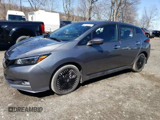 2023 Nissan LEAF SV Plus with VIN 1N4CZ1CV2PC560892, listed as a Copart auction lot 50178725 with 7,100 mi miles and Salvage Title. Bid and sale history available at DreamBid. Image 1.