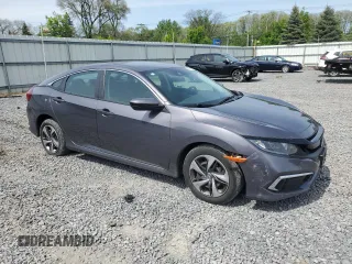 2020 Honda Civic LX z VIN 2HGFC2F67LH514051, wystawiony jako Copart lot #58304235 z przebiegiem 60 765 mil mil oraz Szkoda całkowita • Salvage title. Historia ofert i sprzedaży dostępna na DreamBid. Obrazek 4.