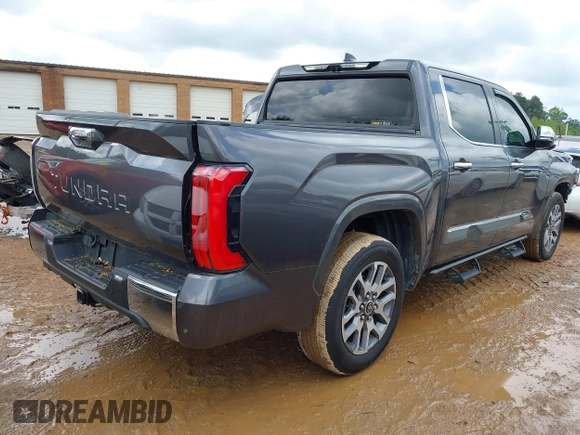 2022 Toyota Tundra 1794 Edition with VIN 5TFMA5AB1NX006173, listed as a IAAI auction lot 41880463 with 48,923 mi miles and . Bid and sale history available at DreamBid. Image 4.