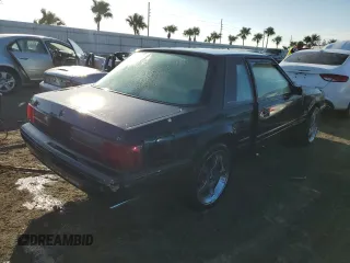 1993 Ford Mustang with VIN 1FACP40E5PF134317, listed as a Copart auction lot 77322724 with 96,493 mi miles and Non repairable. Bid and sale history available at DreamBid. Image 3.