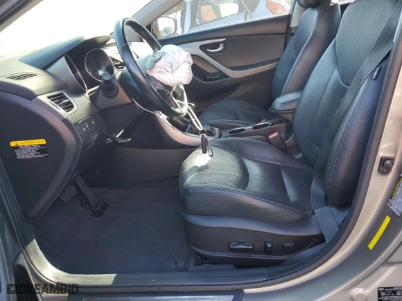 2016 Hyundai Elantra SE with VIN 5NPDH4AE6GH744730, listed as a Copart auction lot 49216095 with 92,418 mi miles and Salvage Title. Bid and sale history available at carsss.com. Image 7.