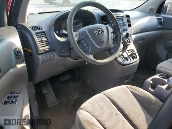 2012 Kia Sedona LX with VIN KNDMG4C72C6432927, listed as a Copart auction lot 53354785 with 280,798 mi miles and Clean Title. Bid and sale history available at carsss.com. Image 8.