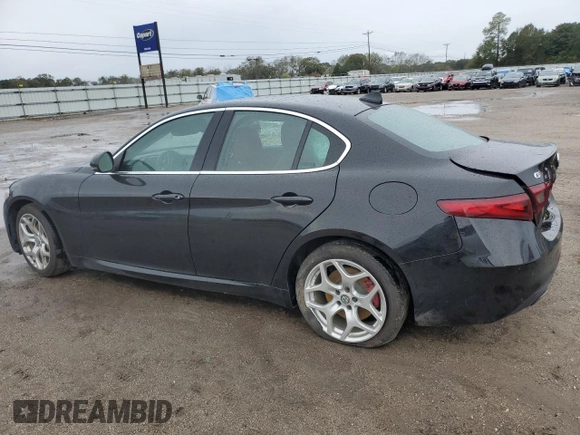 2018 Alfa Romeo Giulia Ti Lusso z VIN ZARFAEEN7J7591242, wystawiony jako Copart lot #76431503 z przebiegiem 64 000 mil mil oraz Nie do naprawy • Non repairable. Historia ofert i sprzedaży dostępna na DreamBid. Obrazek 2.
