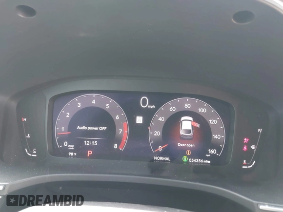 2023 Acura Integra w/A-Spec Package with VIN 19UDE4H35PA002597, listed as a IAAI auction lot 42444433 with 54,356 mi miles and . Bid and sale history available at DreamBid. Image 7.