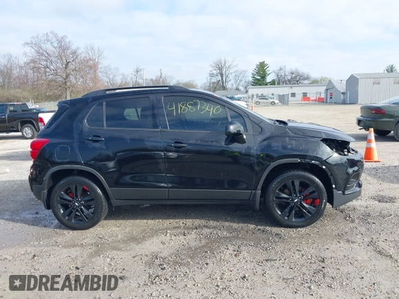 2018 Chevrolet Trax LT with VIN 3GNCJPSB0JL378879, listed as a IAAI auction lot 41887340 with 112,314 mi miles and . Bid and sale history available at carsss.com. Image 13.