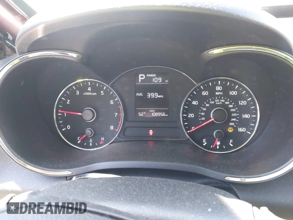 2017 Kia Forte LX with VIN 3KPFK4A75HE148512, listed as a IAAI auction lot 41869999 with 108,956 mi miles. Bid and sale history available at carsss.com. Image 7.