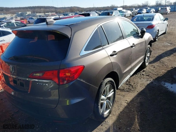 2013 Acura RDX Tech Pkg with VIN 5J8TB3H58DL004618, listed as a IAAI auction lot 41724793 with 166,930 mi miles. Bid and sale history available at carsss.com. Image 4.