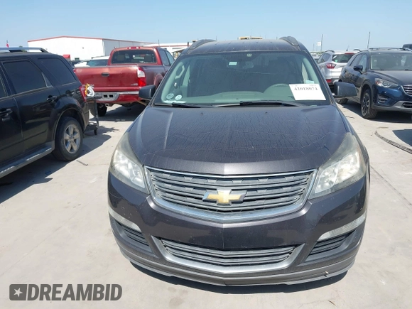 2017 Chevrolet Traverse LS with VIN 1GNKRFED4HJ140790, listed as a IAAI auction lot 42018074 with 313,431 mi miles and . Bid and sale history available at DreamBid. Image 12.