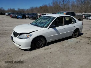 2004 Honda Civic LX with VIN 2HGES16514H613997, listed as a Copart auction lot 50760215 with 32,398 mi miles and Salvage Title. Bid and sale history available at DreamBid. Image 1.