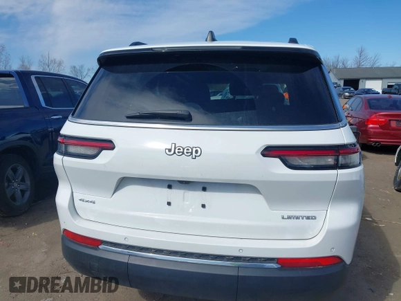 2024 Jeep Grand Cherokee Limited с VIN 1C4RJKBG9R8523252, выставлен на аукционе IAAI как лот 41960415 с пробегом 14 771 миль миль и . История ставок и продаж доступна на DreamBid. Изображение 16.