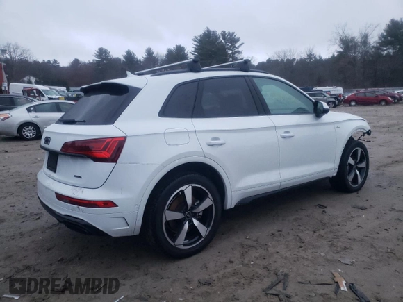2022 Audi Q5 S line Prestige with VIN WA1FAAFY0N2046394, listed as a Copart auction lot 70897132 with 6,694 mi miles. Bid and sale history available at carsss.com. Image 3.