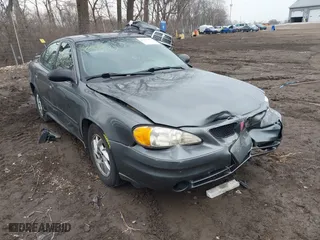 2004 Pontiac Grand Am SE with VIN 1G2NE52FX4M674634, listed as a IAAI auction lot 41547421 with 125,225 mi miles. Bid and sale history available at carsss.com. Image 1.