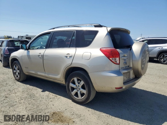 2008 Toyota RAV4 Limited с VIN JTMBK31V486037639, выставлен на аукционе Copart как лот 57914525 с пробегом 117 256 миль миль и Списание • Salvage title. История ставок и продаж доступна на DreamBid. Изображение 2.