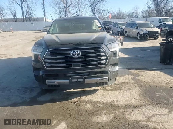 2023 Toyota Sequoia SR5 with VIN 7SVAAABA4PX016500, listed as a Copart auction lot 42773275 with Not Provided miles and Salvage Title. Bid and sale history available at carsss.com. Image 11.