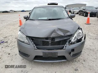 2015 Nissan Sentra SV with VIN 3N1AB7AP0FY344643, listed as a Copart auction lot 54817195 with 74,952 mi miles and Salvage Title. Bid and sale history available at DreamBid. Image 5.