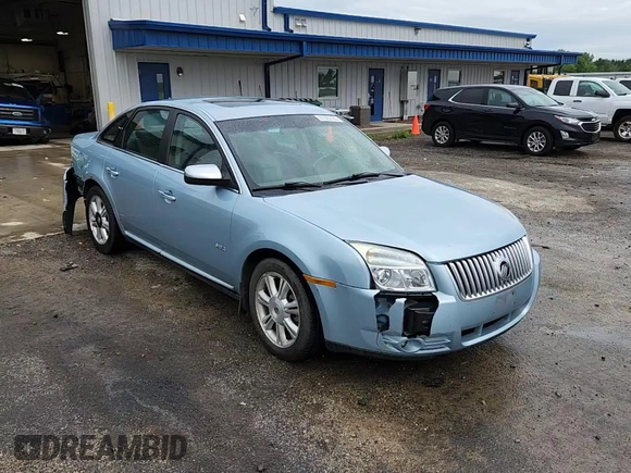 2008 Mercury Sable Premier with VIN 1MEHM42W38G622948, listed as a Copart auction lot 61863185 with 188,209 mi miles and Non repairable. Bid and sale history available at DreamBid. Image 13.