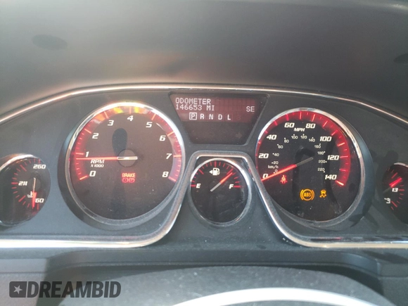 2013 GMC Acadia SLT with VIN 1GKKRRKD6DJ254688, listed as a Copart auction lot 51687755 with 146,653 mi miles and Salvage Title. Bid and sale history available at carsss.com. Image 9.