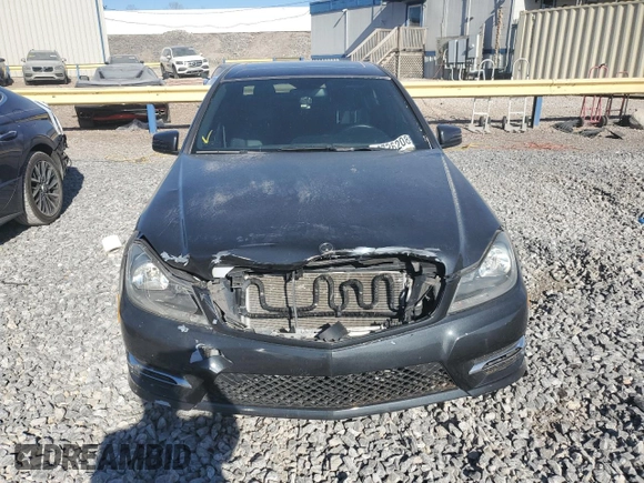 2012 Mercedes-Benz C 300 Sport with VIN WDDGF8BB0CR199261, listed as a Copart auction lot 46902915 with 105,329 mi miles and Salvage title. Bid and sale history available at DreamBid. Image 5.