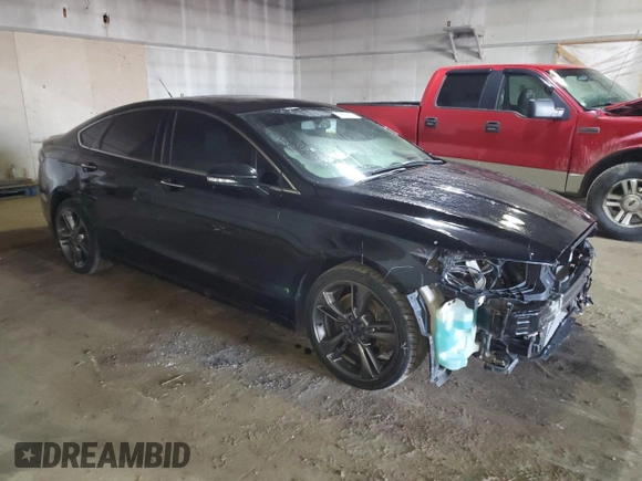 2017 Ford Fusion Sport with VIN 3FA6P0VP8HR199389, listed as a Copart auction lot 49695395 with 95,642 mi miles and Clean Title. Bid and sale history available at carsss.com. Image 4.