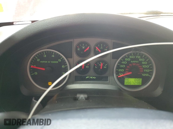 2007 Ford F-150 XLT with VIN 1FTPX14V27FB48857, listed as a Copart auction lot 59122965 with 196,724 mi miles and Salvage title. Bid and sale history available at DreamBid. Image 9.