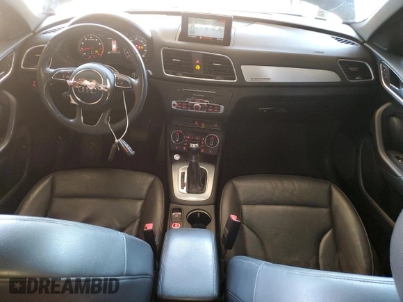 2018 Audi Q3 Premium with VIN WA1ECCFS8JR021306, listed as a Copart auction lot 60091415 with 100,604 mi miles and Salvage title. Bid and sale history available at DreamBid. Image 8.