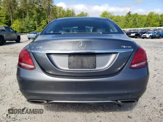 2017 Mercedes-Benz C 300 with VIN 55SWF4KB0HU193549, listed as a Copart auction lot 57495255 with 102,398 mi miles and Salvage title. Bid and sale history available at DreamBid. Image 6.