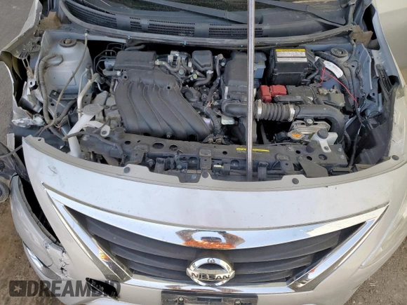 2016 Nissan Versa S with VIN 3N1CN7AP9GL832472, listed as a Copart auction lot 57398035 with 71,349 mi miles and Salvage title. Bid and sale history available at DreamBid. Image 11.
