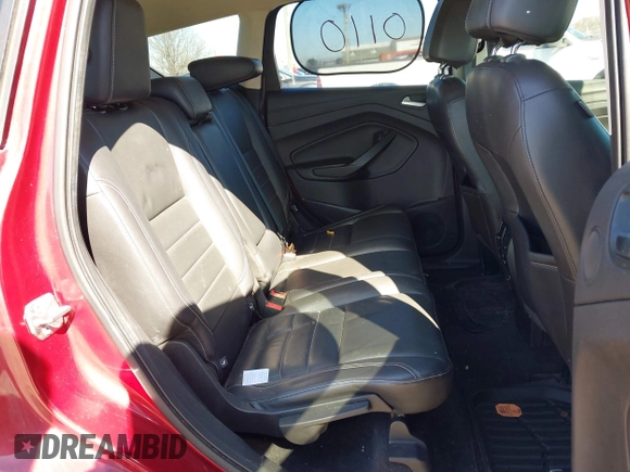 2016 Ford Escape Titanium with VIN 1FMCU9J98GUB42453, listed as a IAAI auction lot 41760110 with 116,452 mi miles. Bid and sale history available at carsss.com. Image 8.