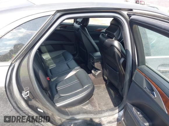 2017 Lincoln MKZ Select with VIN 3LN6L5C9XHR614571, listed as a IAAI auction lot 41785682 with 124,941 mi miles. Bid and sale history available at carsss.com. Image 8.