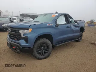 2024 Chevrolet Silverado 1500 LT Trail Boss with VIN 3GCUDFE84RG247795, listed as a Copart auction lot 86405154 with Not Provided miles and Salvage Title. Bid and sale history available at DreamBid. Image 1.