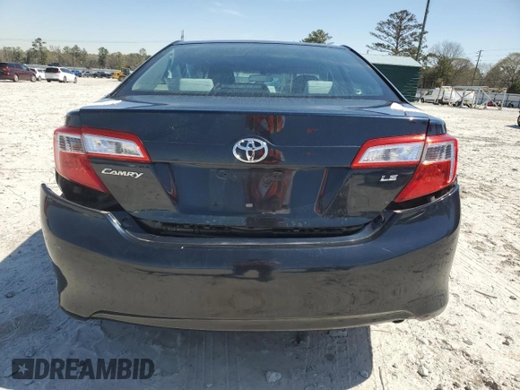 2014 Toyota Camry L with VIN 4T4BF1FK3ER352612, listed as a Copart auction lot 50547745 with 0 mi miles and Salvage Title. Bid and sale history available at carsss.com. Image 6.